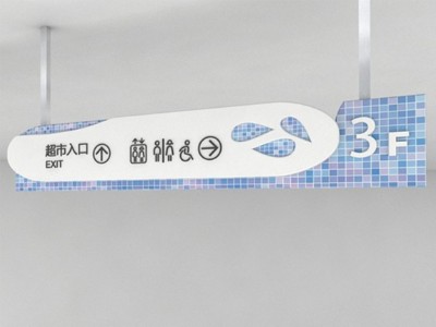 商場懸掛式標(biāo)識(shí)牌